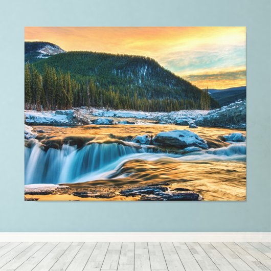 Landschapsfotografie Canvas Afdruk (Insitu (Houten vloer))