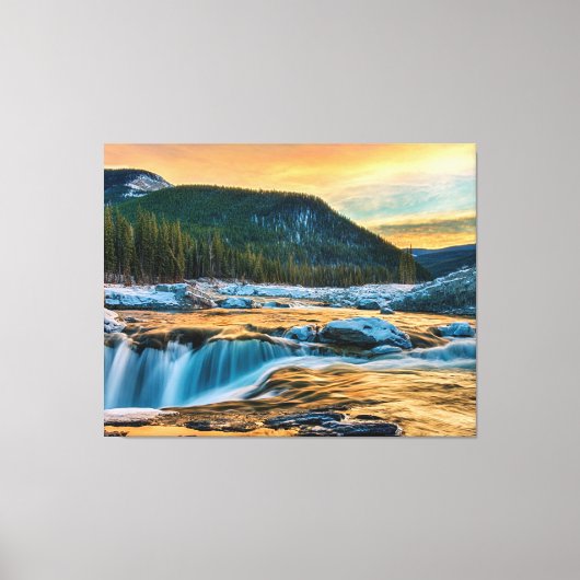 Landschapsfotografie Canvas Afdruk (Voorkant)