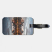 Landschapsfotografie in het noordgebergte bagagelabel (Achterkant horizontaal)