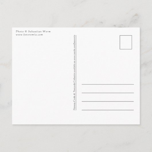 Landschapsfotografie in het noordgebergte briefkaart (Achterkant)