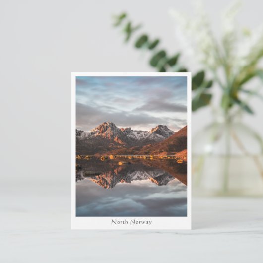 Landschapsfotografie in het noordgebergte briefkaart (Staand voorkant)