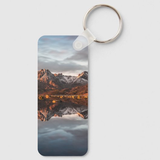 Landschapsfotografie in het noordgebergte sleutelhanger (Achterkant)