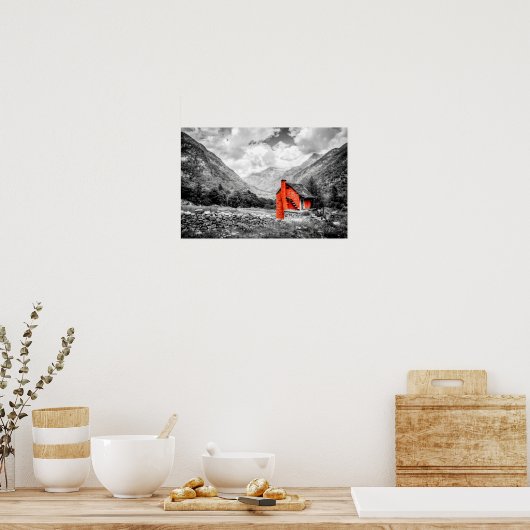Landschapsfotografie Poster (Keuken)