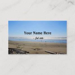 Landschapsfotografie, strand, zee, lucht visitekaartje