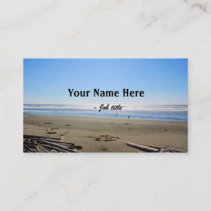 Landschapsfotografie, strand, zee, lucht visitekaartje