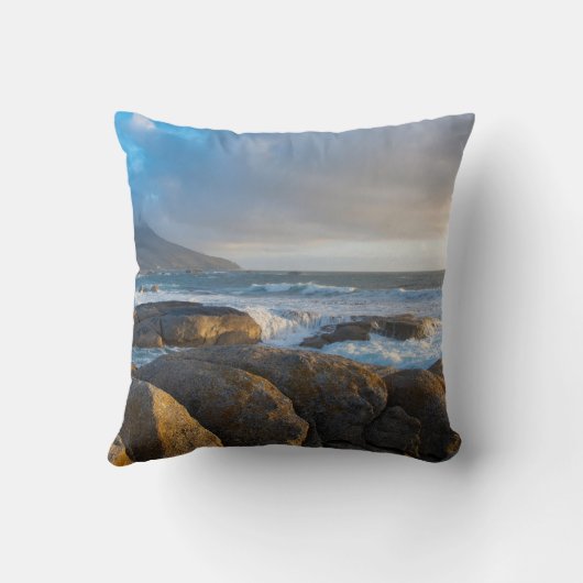 Landschapsfotografie van de kust kussen (Achterkant)