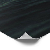 Landschapsfotografie van het waterlichaam poster (Hoek)