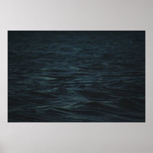 Landschapsfotografie van het waterlichaam poster (Voorkant)