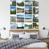 Landschapsfotografie van Yellowstone National Park Canvas Afdruk (Insitu (Slaapkamer))