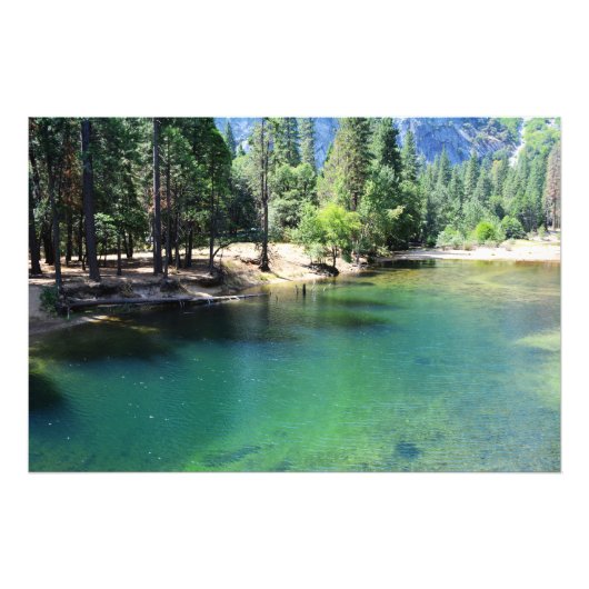 Landschapsfotografie van Yosemite National Park Foto Afdruk (Voorkant)