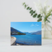 Landschapsgebergte Como Italië Briefkaart (Staand voorkant)