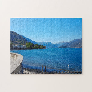 Landschapsgebergte Como Italië Legpuzzel