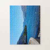 Landschapsgebergte Como Italië Legpuzzel (Verticaal)
