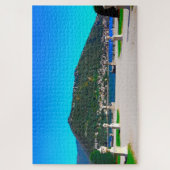 Landschapsgebergte Como Italië Legpuzzel (Verticaal)