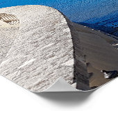 Landschapsgebergte Como Italië Poster (Hoek)