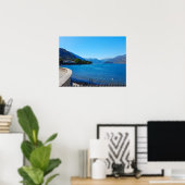 Landschapsgebergte Como Italië Poster (Thuiskantoor)