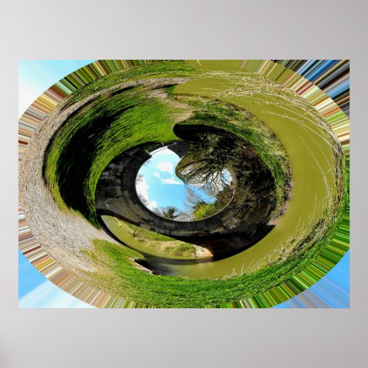 Landschapsgeest Poster (Voorkant)