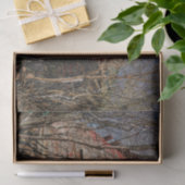  landschapshuis met roodbaars tissuepapier (Geschenk)