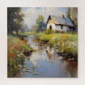 Landschapsimpressionisme Legpuzzel (Verticaal)