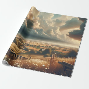 landschapsinspiratie cadeaupapier
