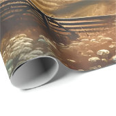 landschapsinspiratie cadeaupapier (Rol Hoek)
