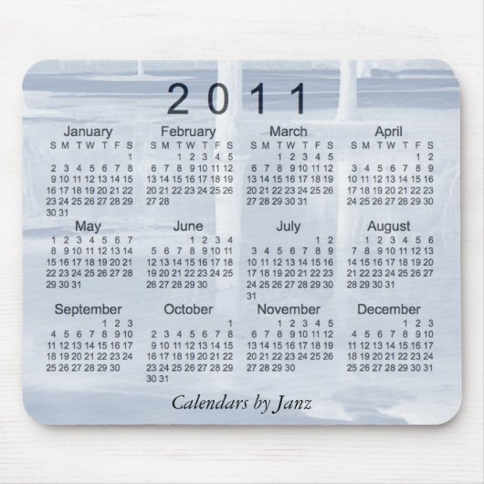 Landschapskalender 2011 muismat (Voorkant)