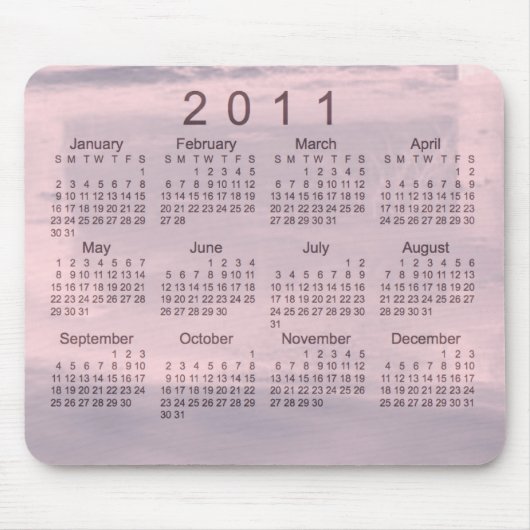 Landschapskalender 2011 muismat (Voorkant)