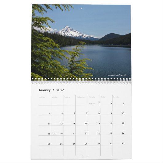 Landschapskalender 2013 kalender (Jan 2026)