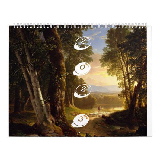 Landschapskalender 2023 kalender (Hoes)