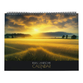 Landschapskalender voor het platteland kalender