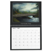 Landschapskalender voor het platteland kalender (Mar 2027)