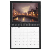 Landschapskalender voor het platteland kalender (Jan 2026)