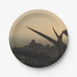 Landschapskerken retourneren adreslabel papieren bordje