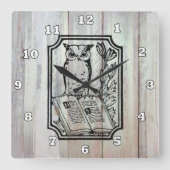 landschapsklok vierkante klok (Voorkant)