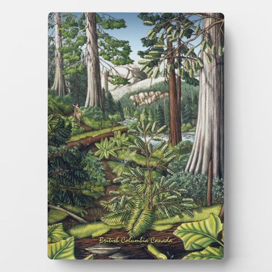 Landschapskunst Afdrukken BC Natuur Aangepaste Pri Fotoplaat (voorkant)