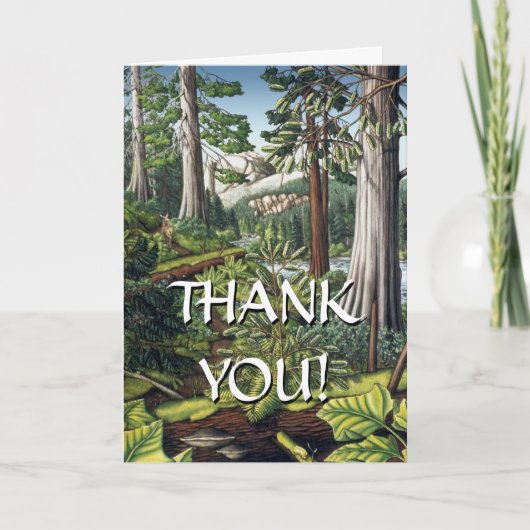 Landschapskunst Afdrukken Blank Kaart Aangepaste K (Voorkant)