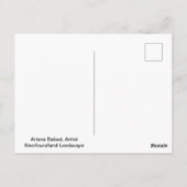 Landschapskunst bij gieterland briefkaart (Achterkant)