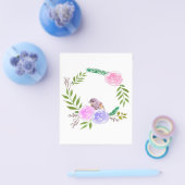 Landschapskunst Canvas| Cadeau voor vogelliefhebbe Flyer (Enkel)