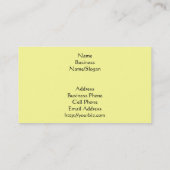 Landschapskunst Schilderen Rainstorm Kleine Boerde Visitekaartje (Achterkant)