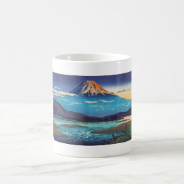 Landschapskunst van Tsuchiya Koitsu Tokaido Fujika Koffiemok