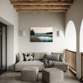  landschapskunstwerk | Gefluister van Natuur Canvas Afdruk