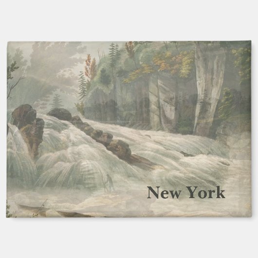 landschapsmagneet van New York Magneet (Voorkant)