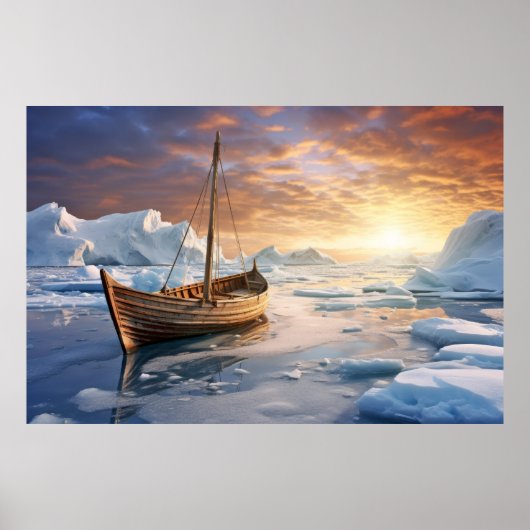 Landschapsmeditatie Serene Rustig Poster (Voorkant)
