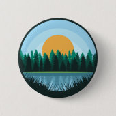 Landschapsmeer Button (Voorkant)