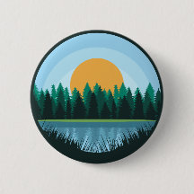 Landschapsmeer Button