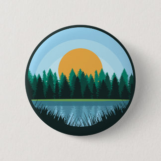 Landschapsmeer Button