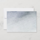 Landschapsmeer met zwanen RSVP kaartje (Achterkant)