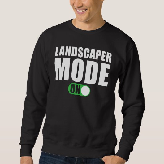 Landschapsmodus aan Landschapsarchitect Trui (Voorkant)