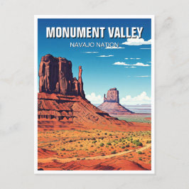 Landschapsmonument Valley Navajo Nation Souvenir Briefkaart