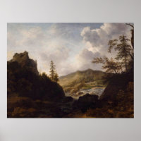 landschapsolieverf Moody Dark Academia